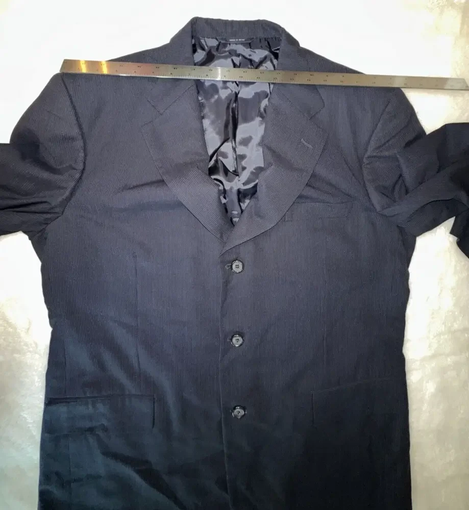 Brooks Brothers 3 Button‎ Navy Blue BrooksCool Blazer Sport Coat Suit Jacket 44R